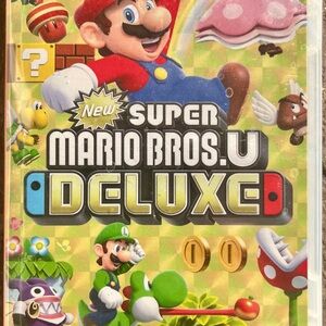 Super Mario Bros U Deluxe for Nintendo Switch